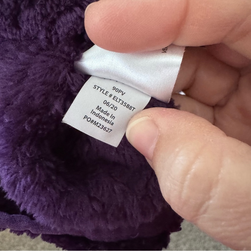 Eddie Bauer Everett Waffle Texture Snap Neck Dark… - image 6